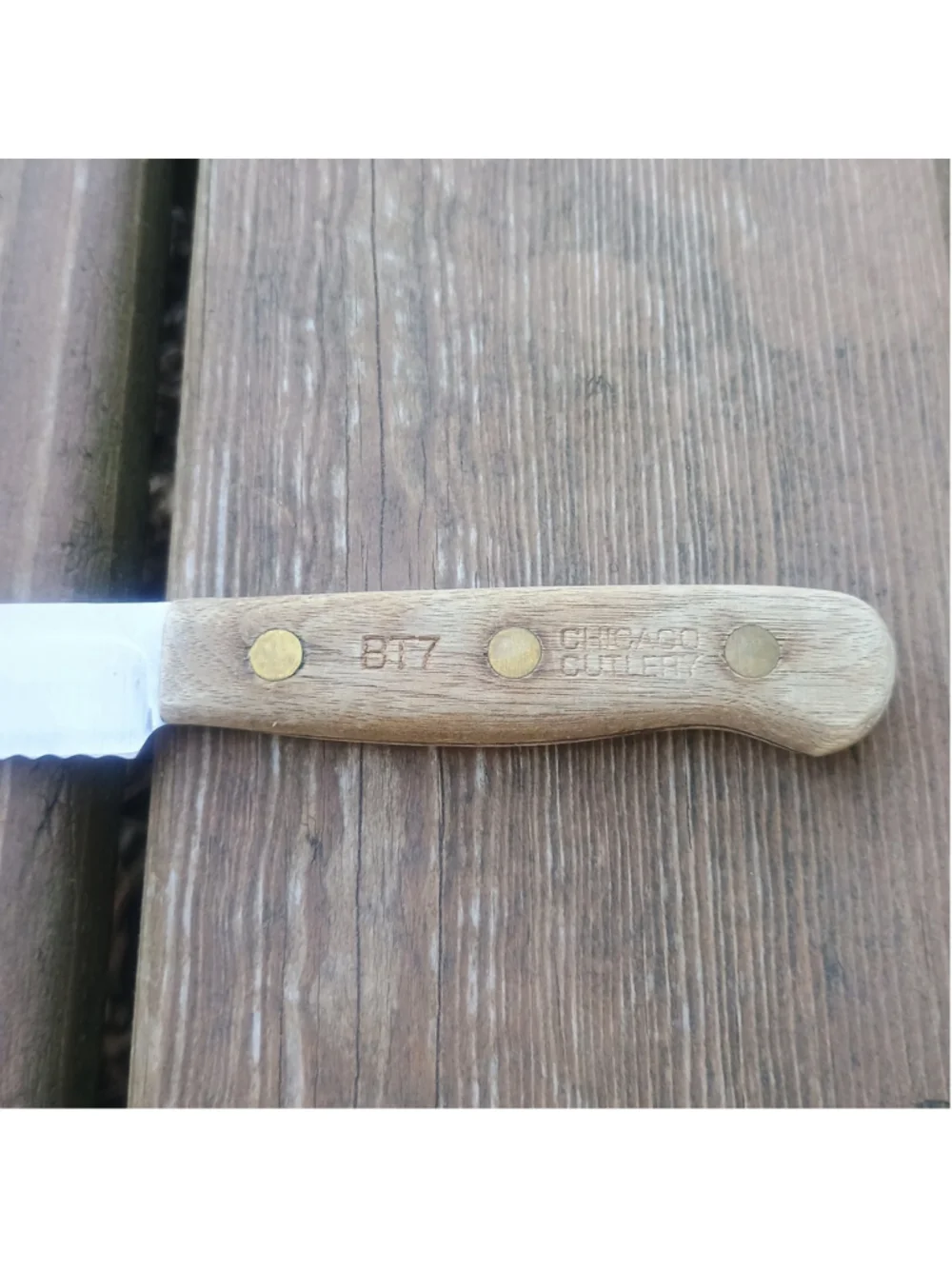 Vintage Chicago Cutlery B17 Bread Serrated Knife 7